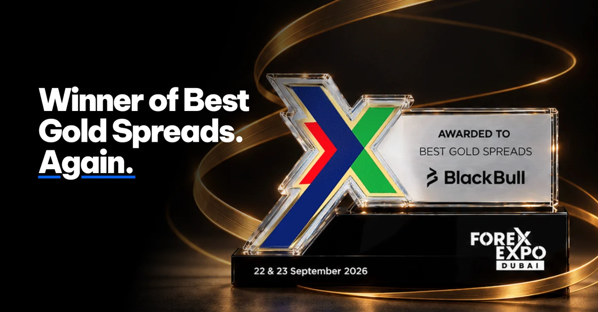 BlackBull Markets wins Best Gold Spreads for the second year running
