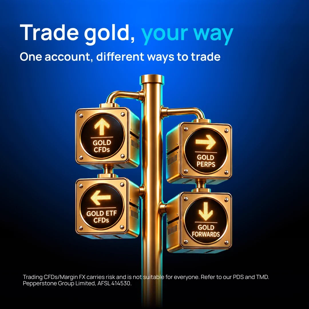Pepperstone highlights four ways to trade gold CFDs