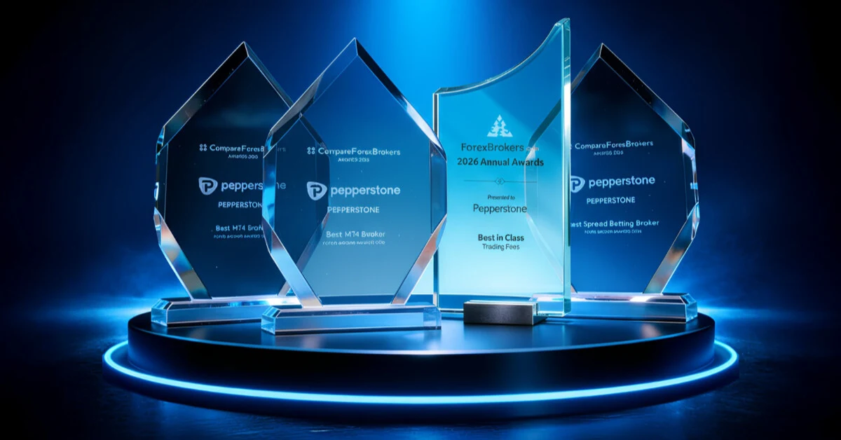 Pepperstone Dominates Global Forex Awards: Three Major Wins Kick Off 2026