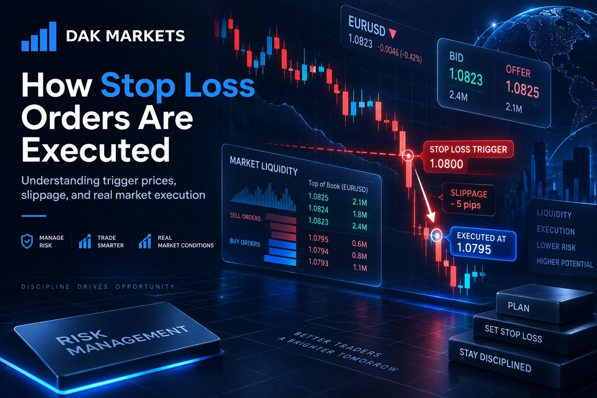 How Are Stop Loss Orders Executed in Forex Trading?