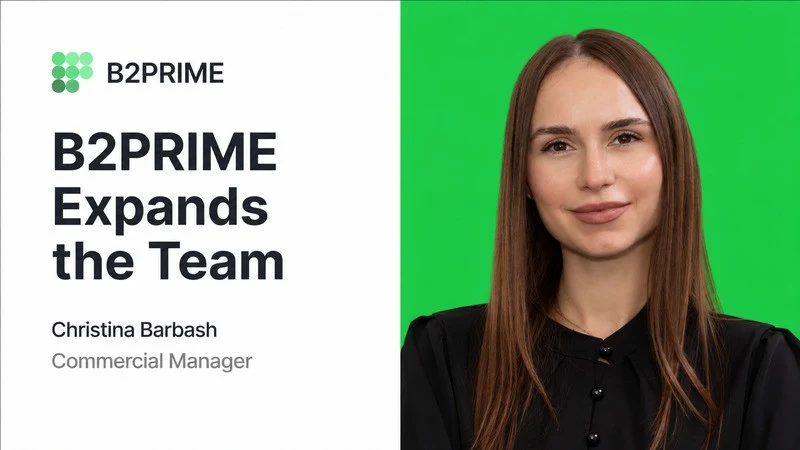 B2PRIME Welcomes Christina Barbash as Commercial Manager