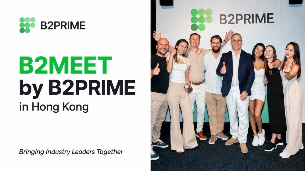 B2PRIME Brings Industry Leaders Together at Latest B2MEET Event in Hong Kong