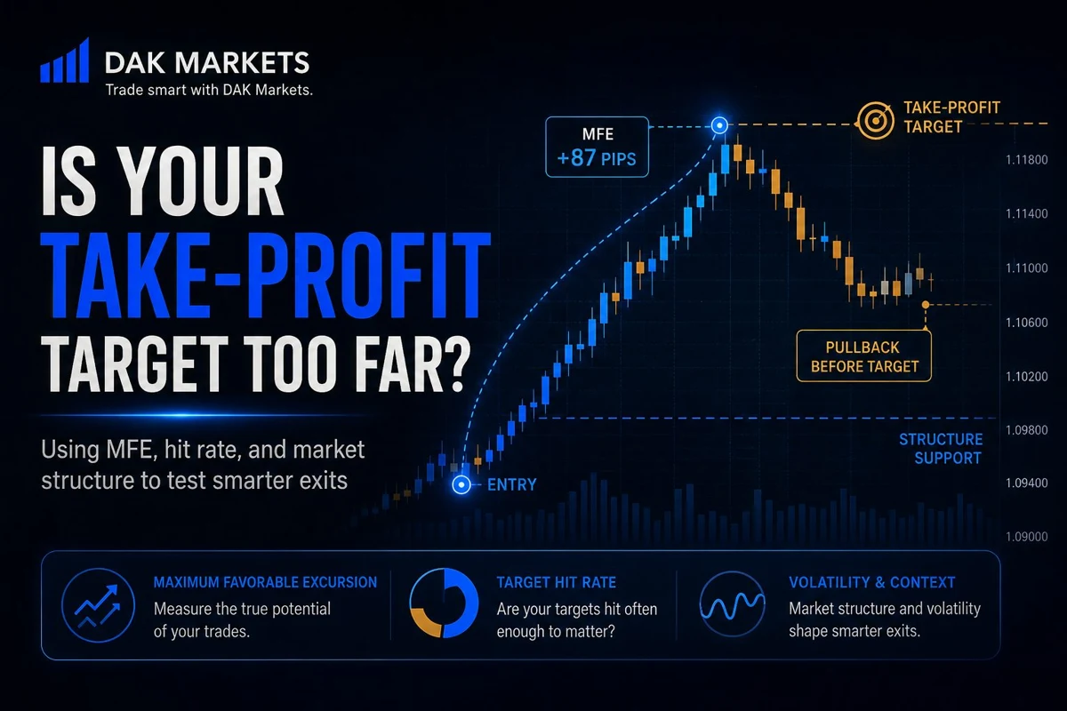 Is Your Take-Profit Target Too Far? How to Set Better Profit Targets